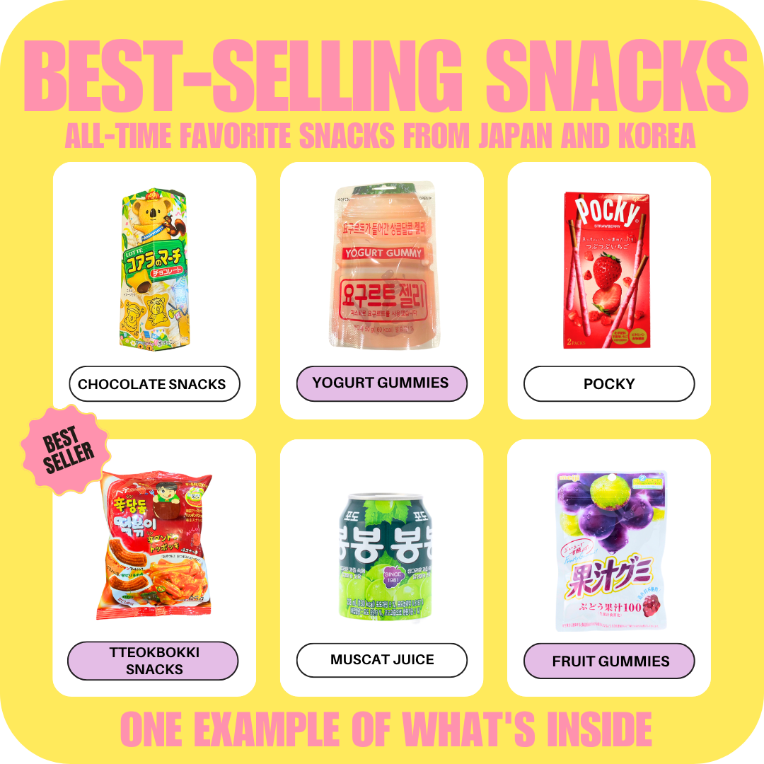 Japanese & Korean Snack Box