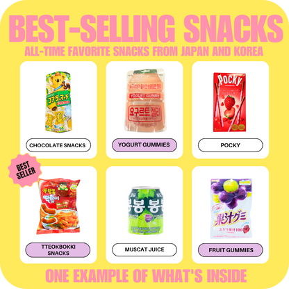 Japanese & Korean Snack Box