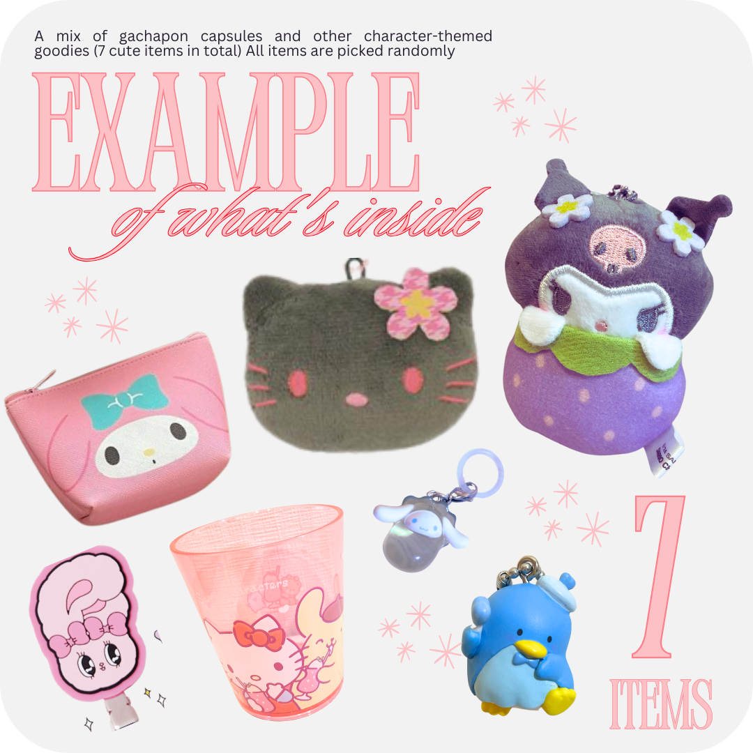 GACHAPON CHARACTER BAG