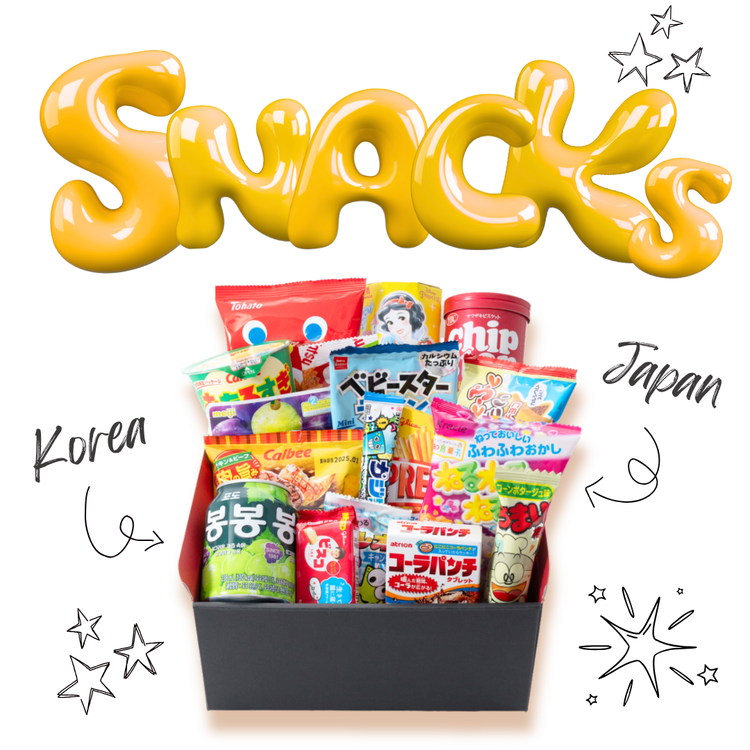 Japanese & Korean Snack Box